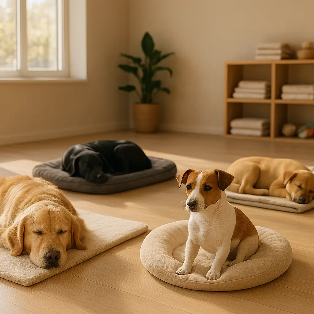 Gemütlicher Tagesbereich für Hunde